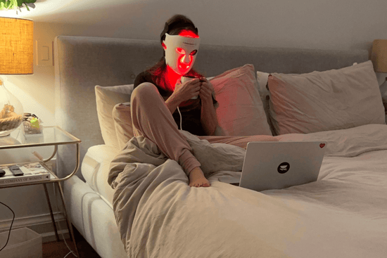 red light therapy mask