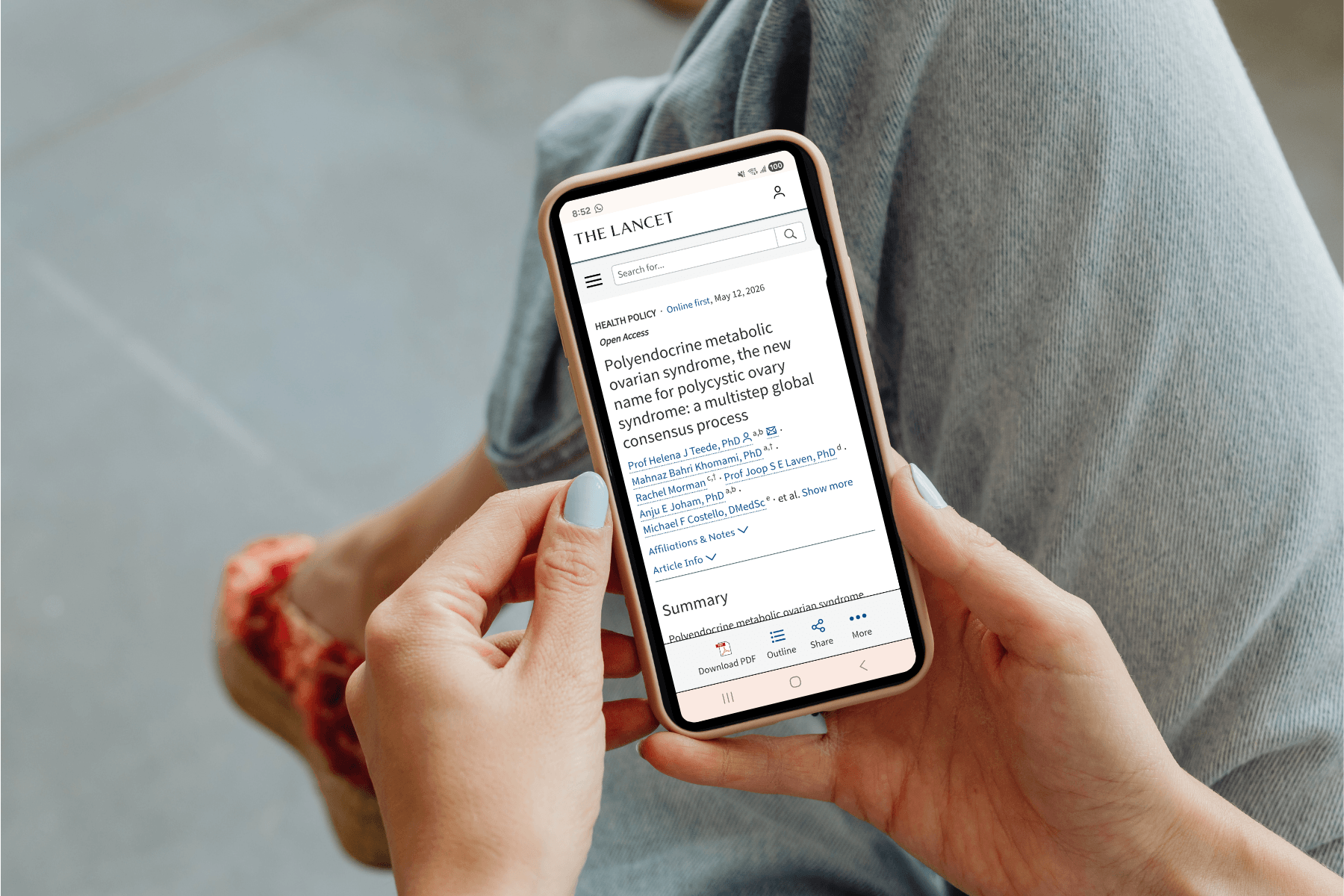 PCOS is now called PMOS