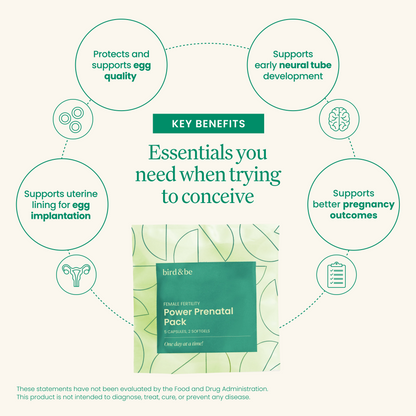Female Fertility Power Prenatal Pack