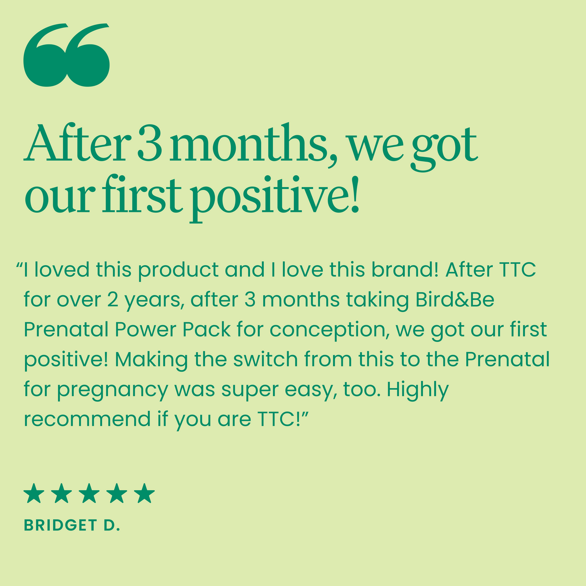 Female Fertility Power Prenatal Pack