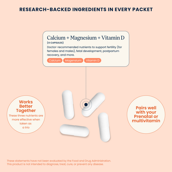Calcium + Magnesium + Vitamin D Boost