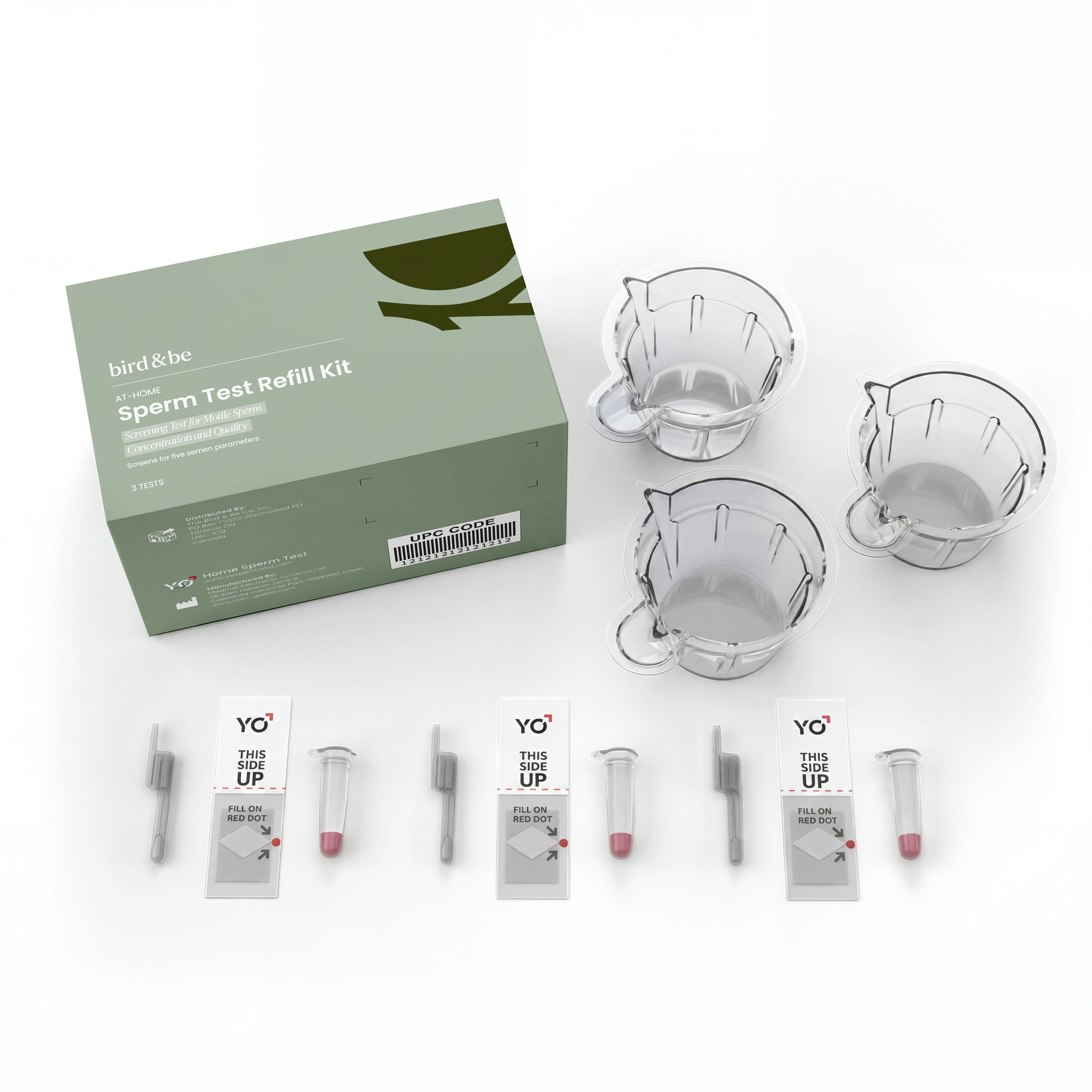 Refill Slides for At-Home Sperm Test Kit