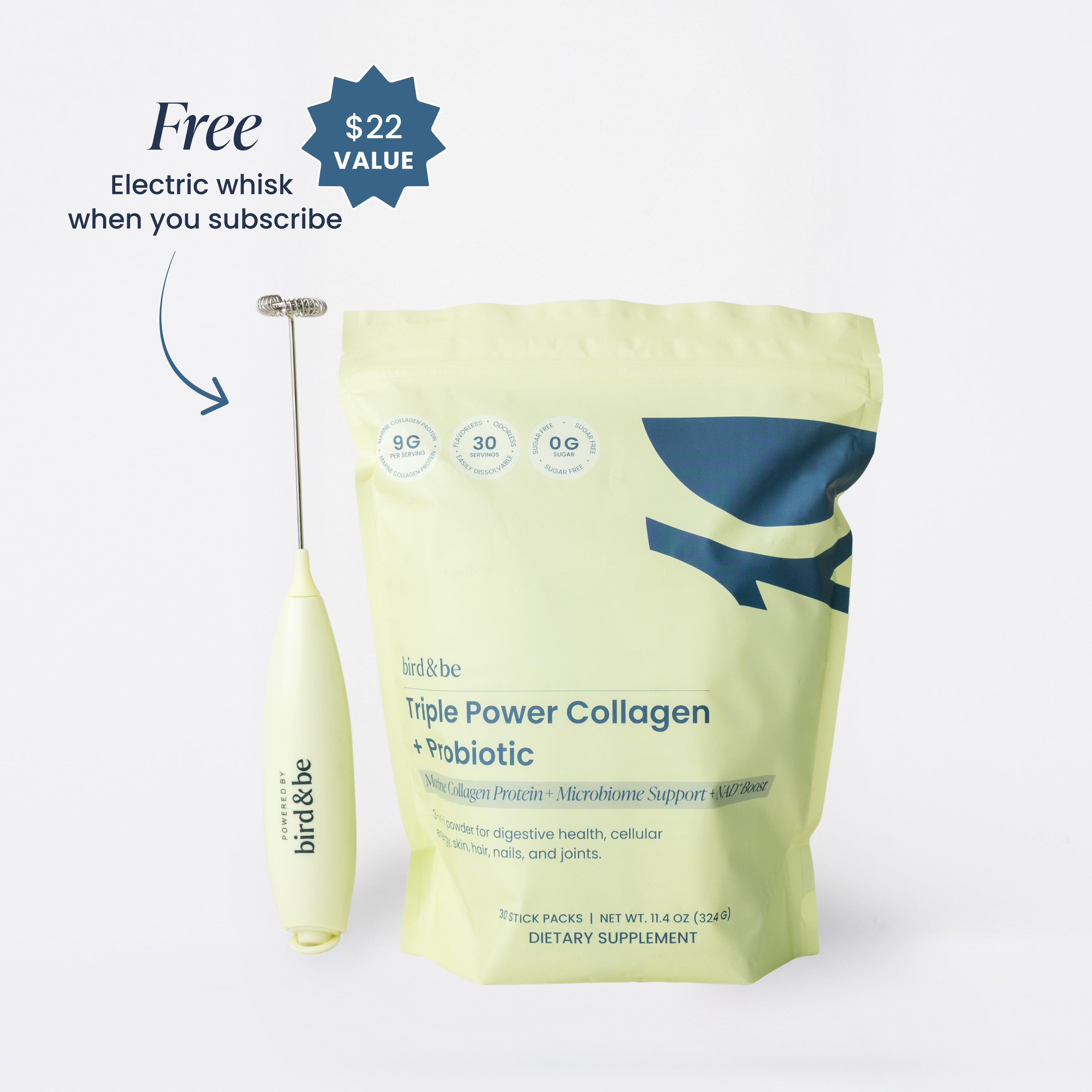 Triple Power Collagen + Probiotic