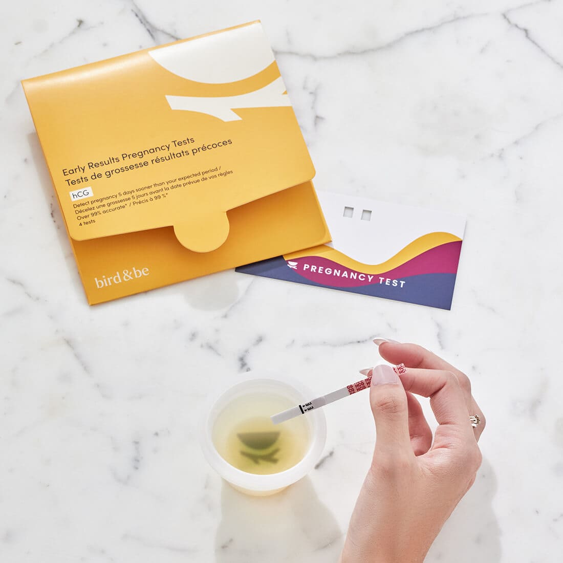 Ultra Early Pregnancy Test Strips – 15 Pack, 10mIU HCG Sensitivity, Discreet & Fast