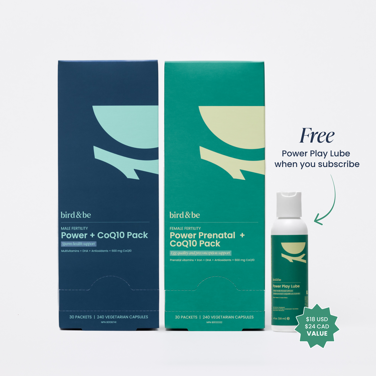 Egg + Sperm Support Bundle