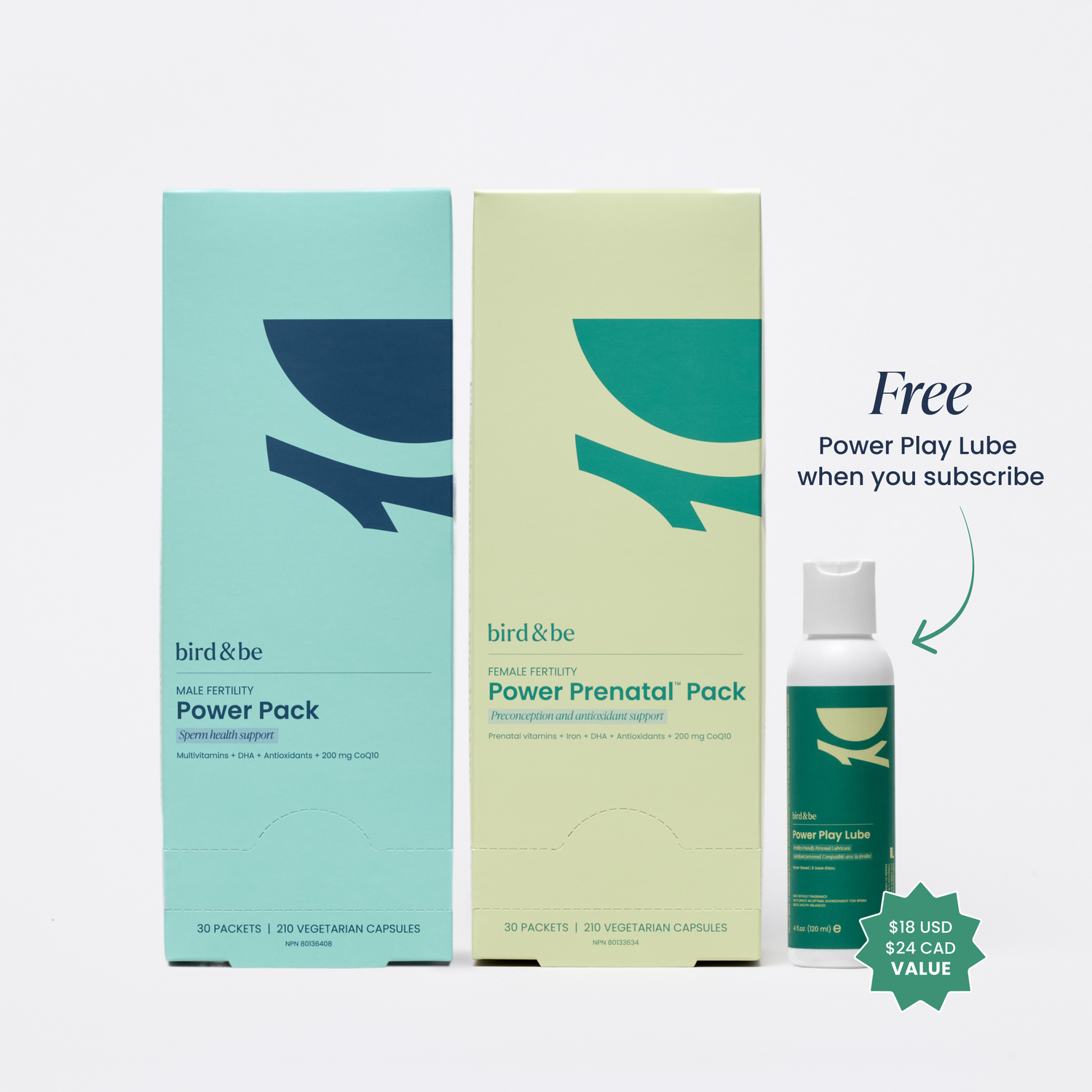 Egg + Sperm Support Bundle