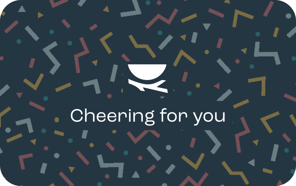 Digital Gift Card - Cheering for you