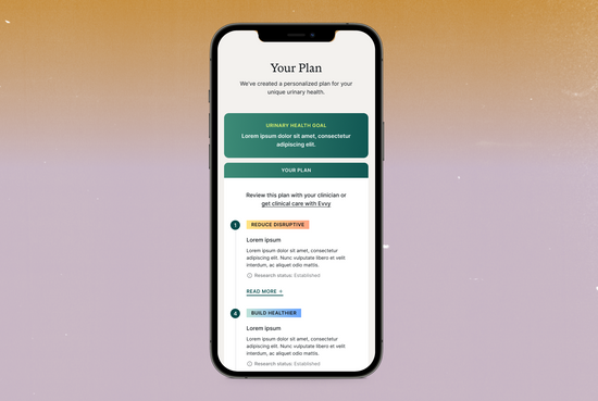 A custom plan of clear next steps